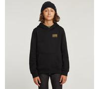 G-STAR Jungen Hoodie Brushed Schwarz 8 dark black D24990-01-6484-8