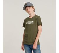 G-STAR Jungen T-Shirt Regular Grün 10 combat D25874-01-723-10