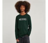 G-STAR Jungen T-Shirt Regular Grün 6 laub D25868-01-4287-6