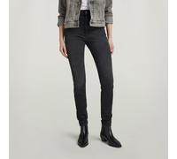 G-STAR Kafey Ultra High Skinny Jeans Schwarz 26-32 worn in black onyx D15578-C910-C942-2632