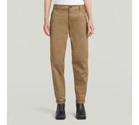 Chinohose G-STAR "Kate Boyfriend Chino", Damen, Gr. 34, Länge 34, safari, Obermaterial: 50% Baumwolle, 47% Baumwolle, 3% Elasthan, Hosen Chinohose (72945819-34) safari