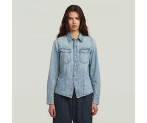G-STAR Kick Slim Hemd Andere S sun faded pacific blue D27925-D539-H466-S