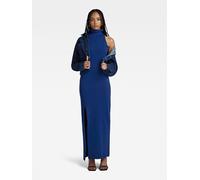 G-STAR RAW Damen NY RAW Slim Kleid, Blau (ballpen blue D23927-D487-1822), L