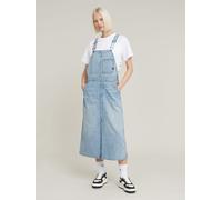 G-star Midi Dungaree ärmelloses Kleid M Sun Faded Cloudburst