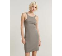 G-Star RAW Slim Ribbed Tank Kleid Grau M wild dove D24485-D289-G283-M