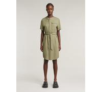 G-STAR Belted Kleid Grün XL ensis green D26157-D573-6057-XL