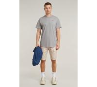 G-star Lash Back Gr Kurzarm-t-shirt S Grey Alloy