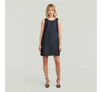 Bodykleid G-STAR "Lightweight Shift Cargo Kleid", Damen, Gr. XXL, Normalgrößen, rinsed, Obermaterial: 100% Lyocell, Kleider (63931411-XXL) rinsed
