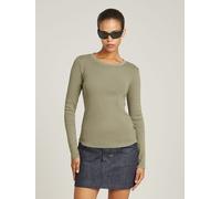 G-Star Logsleeve in Khaki - Größe XS | Damen Tops