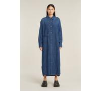 G-STAR Long Tab Shirt Kleid Dunkelblau M worn in windward D25183-D252-G749-M