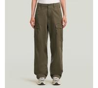 Cargohose G-STAR "Loose Cargohose", Damen, Gr. 25, gs grau, Obermaterial: 97% Baumwolle, 3% Elasthan, Hosen Cargohose (29515268-25) gs grau