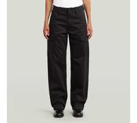 Cargohose G-STAR "Loose Cargohose", Damen, Gr. 26, dk schwarz, Obermaterial: 97% Baumwolle, 3% Elasthan, Hosen Cargohose (93872417-26) dk schwarz