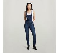 G-STAR Lynn High Slim Navy Overall Mittelblau 24 medium aged D04037-D833-071-24