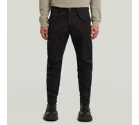 Cargohose G-STAR "MA-1 Skinny Cargohose", Herren, Gr. 36, Länge 34, dk schwarz, Obermaterial: 75% Polyester, 25% Elastomultiester, Hosen Cargohose (70562323-36) dk schwarz