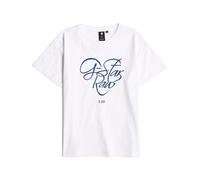 G-Star Madchen Kids T-Shirt Signature, Weiß (White D24983-01-110), 6