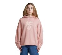 G-STAR Girls Basic Hooded Sweatshirt Pink 10 burnished lilac D29647-01-H872-10