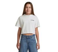 G-STAR Girls Cropped Relaxed T-Shirt Weiß 14 white D29721-01-110-14