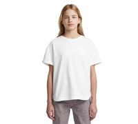 G-STAR Girls Rolled Up Tee Weiß 16 white D29804-01-110-16
