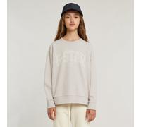 G-STAR Mädchen Sweatshirt Unbrushed Mehrfarbig 10 ecru heather D25894-01-9327-10