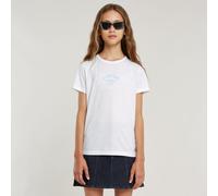 G-STAR Mädchen T-Shirt Slim Weiß 14 white D24973-01-110-14