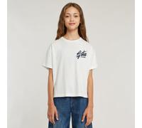 G-STAR Mädchen Top Loose Short Weiß 6 Buff D25841-01-1358-6