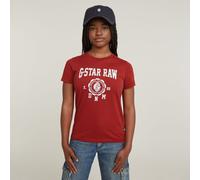 G-STAR Mädchen Top Regular Rot 8 Dark Baron D24975-01-4749-8