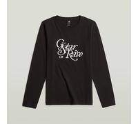 G-Star Longsleeve in Schwarz - Größe 140 | Kinder Longsleeves