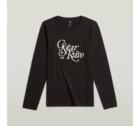 G-STAR Mädchen Top Slim Schwarz 12 dark black D25846-01-6484-12