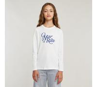 G-STAR Mädchen Top Slim Weiß 12 Buff D25846-01-1358-12