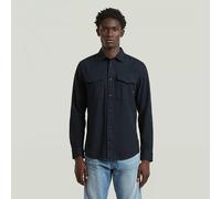 G-STAR Marine Slim Hemd Dunkelblau M salute D24963-D454-D418-M