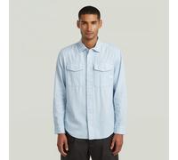 G-STAR Marine Slim Hemd Hellblau XL lt wave gd D24963-D454-H884-XL