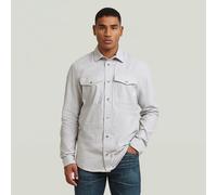 G-star Marine Slim Langarmhemd L Turf / White Oxford