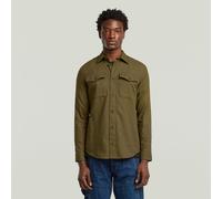 G-STAR Marine Slim Hemd Mehrfarbig XS deep brown/dark olive oxford D24963-C290-H523-XS