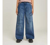G-Star Mega Cargo Dnm Jeans Antique Cosmic Blue Größe: W30 | Cargohosen Outlet | Damen | Blau
