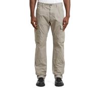 Cargohose G-STAR "Clean Regular Cargo Pants", Herren, Gr. 33, Länge 32, beige (elephant skin gd), Obermaterial: 70% Baumwolle, 30% Baumwolle, Hosen Cargohose (86986701-33) elephant skin gd