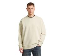 G-STAR HB Badge Sweatshirt Weiß M whitebait D28660-E209-1603-M
