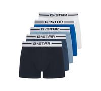 G-Star Herren Boxershorts HEMLOCK Trunks Cotton Stretch 5er-Pack Weiß/Grau/Schwarz 2XL