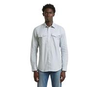 G-STAR Marine Slim Hemd Mehrfarbig XL mineral blue/white oxford D24963-C290-H975-XL