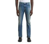 5-Pocket-Jeans G-STAR "Mosa Straight Jeans", Herren, Gr. 33, Länge 36, antique faded patina blau, Obermaterial: 74% Baumwolle, 25% Baumwolle, 1% Elasthan, Jeans 5-Pocket-Jeans (61820047-33) antique fa