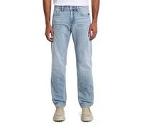 G-STAR Men's Mosa Straight Jeans, Colour Blue, Size: Waist 36, Inseam 32