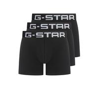G-Star Boxershorts OAK – Herren 3er Pack Trunks, Jersey 95% Baumwolle/5% Elasthan, schwarz XXL
