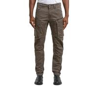 G-Star Men's Rovic Zip 3D Regular Tapered Pants, Size: 30/34, Color Brown