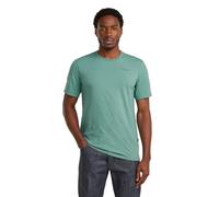 T-Shirt G-STAR "Slim Base", Herren, Gr. M, mineral blau, Jersey, Obermaterial: 95% Baumwolle, 5% Elasthan, unifarben, slim fit hüftbedeckend, Rundhals, Shirts T-Shirt, mit Rundhals, Baumwollmix (38774