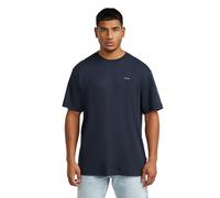 T-Shirt G-STAR "True Regular", Herren, Gr. M, salute, Jersey, Obermaterial: 100% Baumwolle, unifarben, regular fit hüftbedeckend, Rundhals, abgesteppte Kante, Shirts T-Shirt, aus Baumwolle, Rundhals (