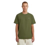 G-Star Raw Regular Fit T-Shirt mit Strukturmuster in Oliv, Größe S
