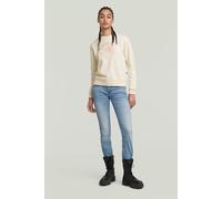 G-Star Midge Saddle Mid Straight Jeans Medium Blue Größe: W27L30 | Straight Jeans Outlet | Damen | Blau