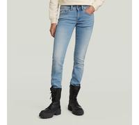 G-STAR Midge Saddle Mid Straight Jeans Mittelblau 29-30 light indigo aged D02153-8968-8436-2930