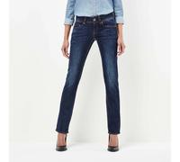 G-Star Jeans Midge Saddle Mid Waist Straight Damen Dark Aged 24W/28L