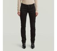 G-STAR Midge Slim Straight Chino Schwarz 29-32 dark black garment dyed D26366-C096-B564-2932