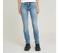 G-STAR Damen Midge Slim Straight Jeans, Blau (Faded Alloy Blue D26424-D441-H070), 25W / 30L